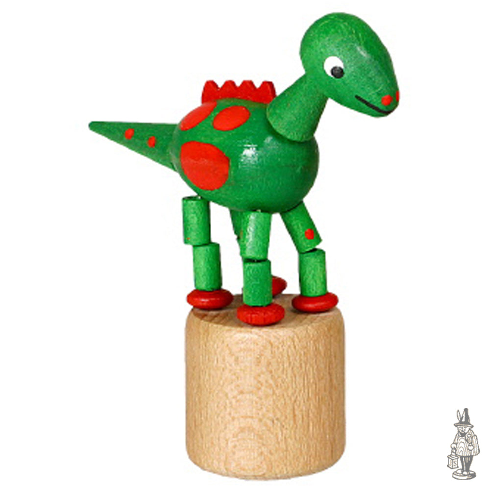 Wobbly Dinosaur green