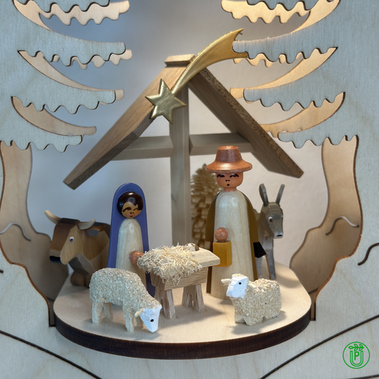 Illuminated Bell Window Decoration, Colorful