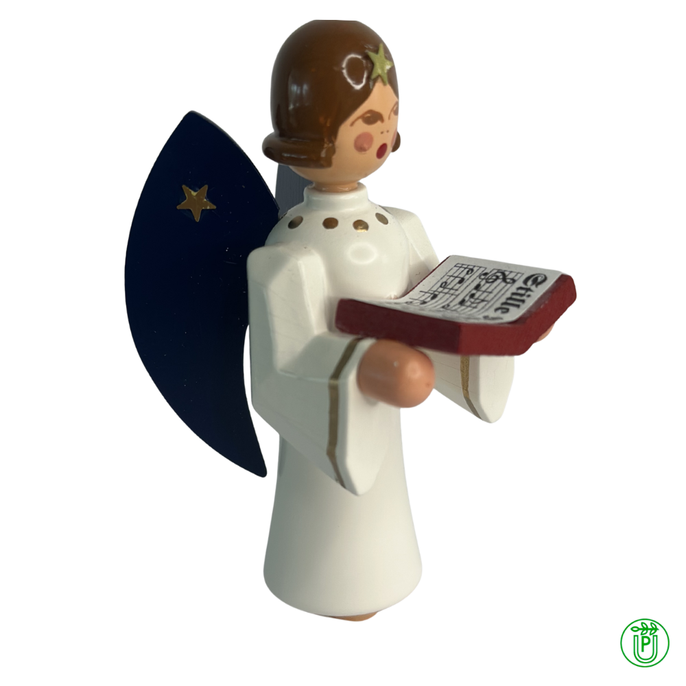 Angel with Book Miniature 6 cm
