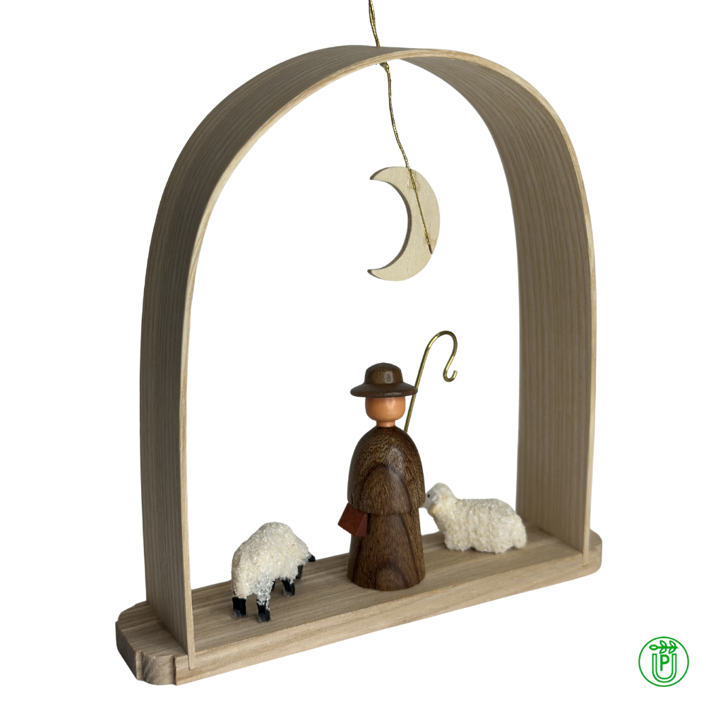 Shepherd with Sheep in the Schwibbogen