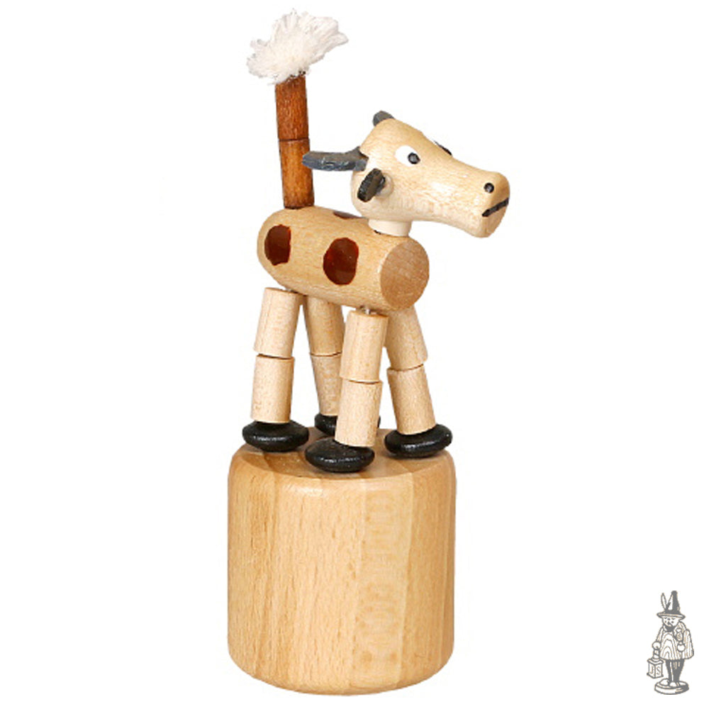 Wobbly Animal Cow with Brown Spots