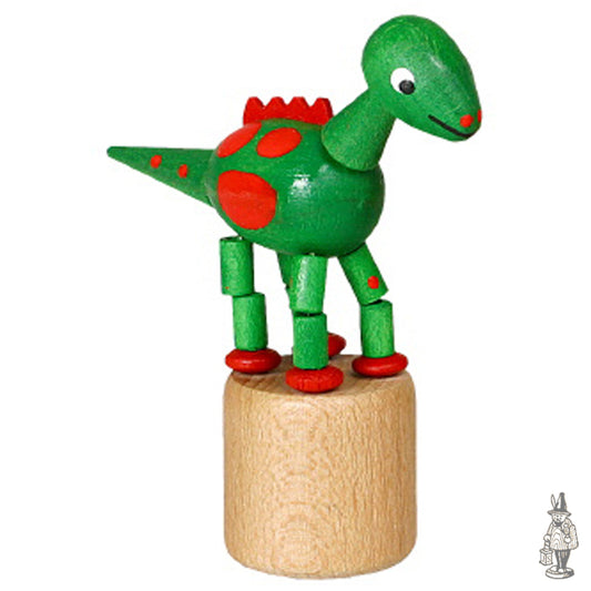 Wobbly Dinosaur green