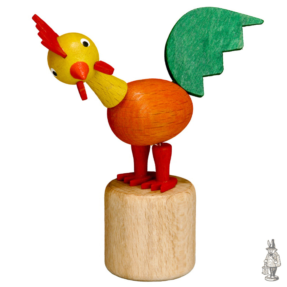 Wobbly Rooster green