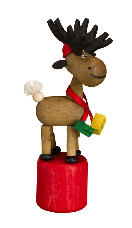 Wackeltier Weihnachtselch