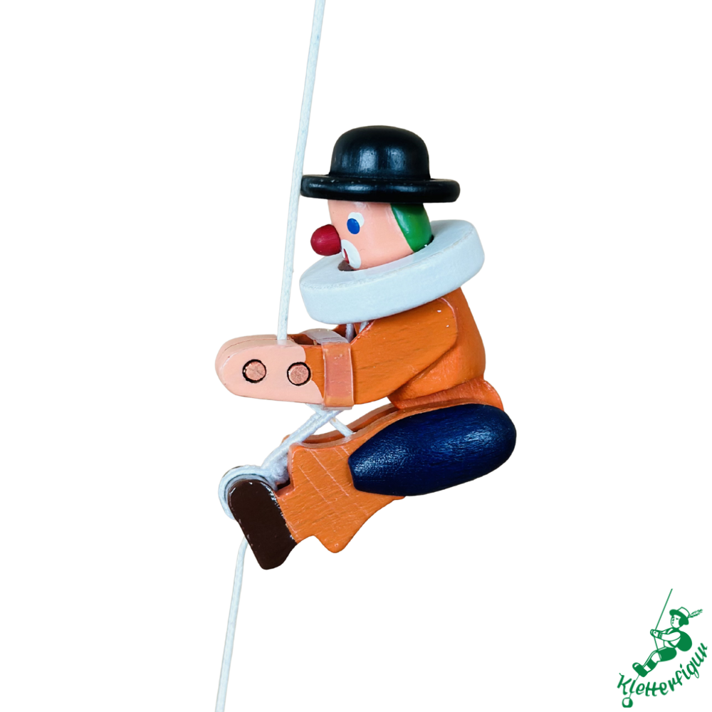 Climbing Clown Figure