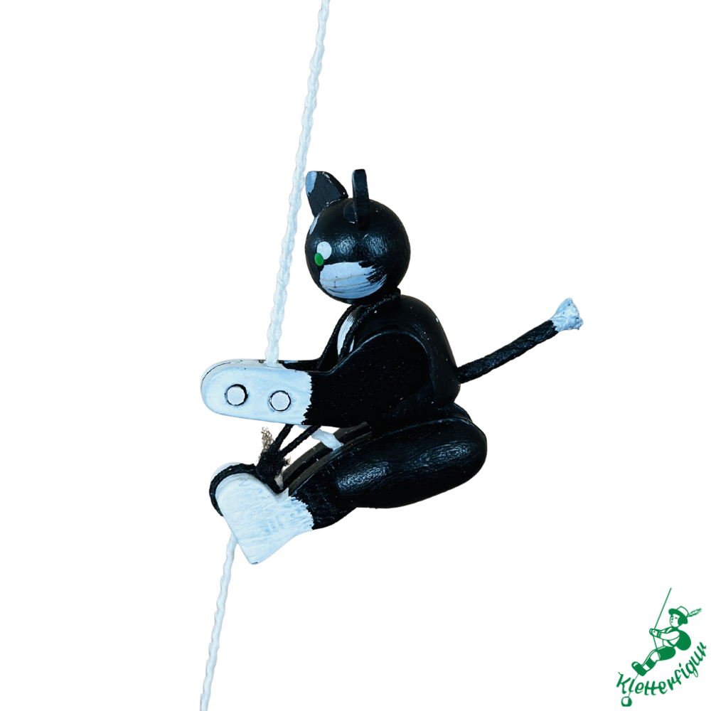 Climbing Cat Figurine