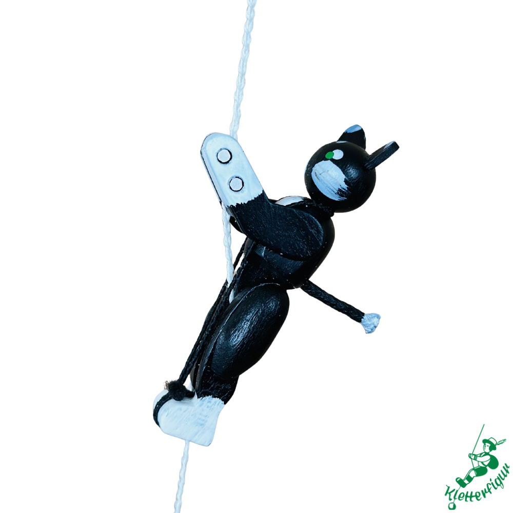 Climbing Cat Figurine