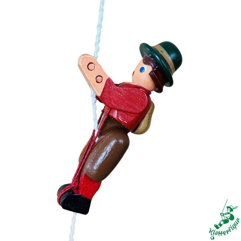 Climbing figurine Woman Climbing