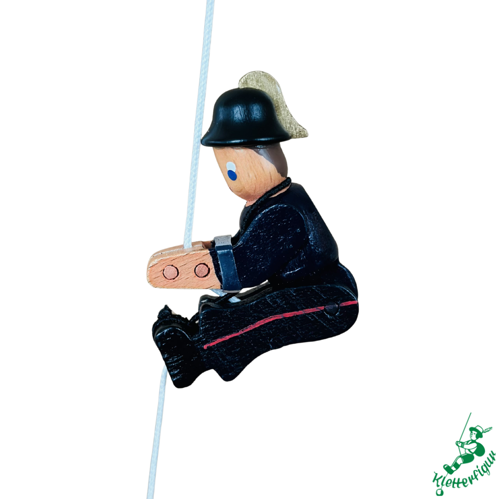 Fireman climbing figure
