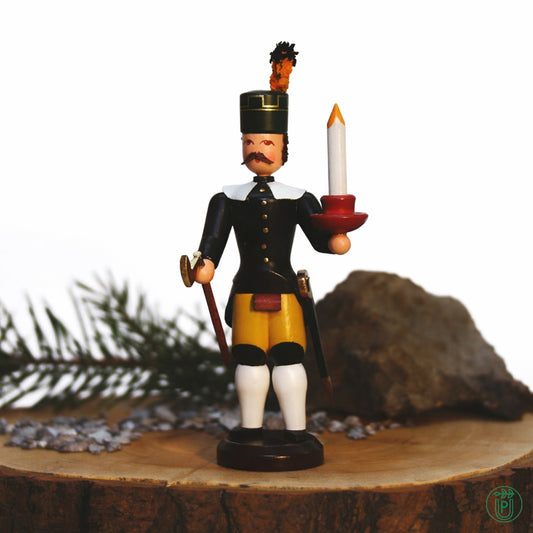 Miner with Pickaxe Figurine 10 cm