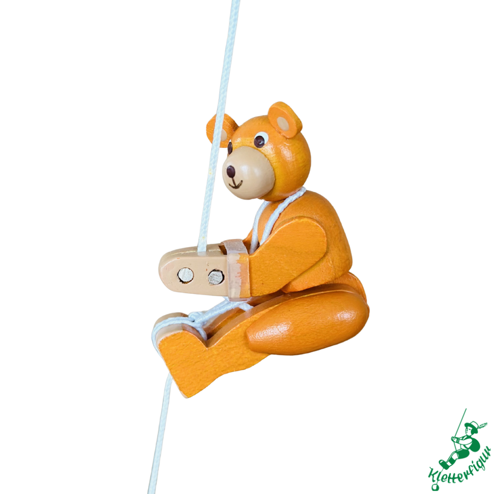 Climbing Teddy Bear Figure