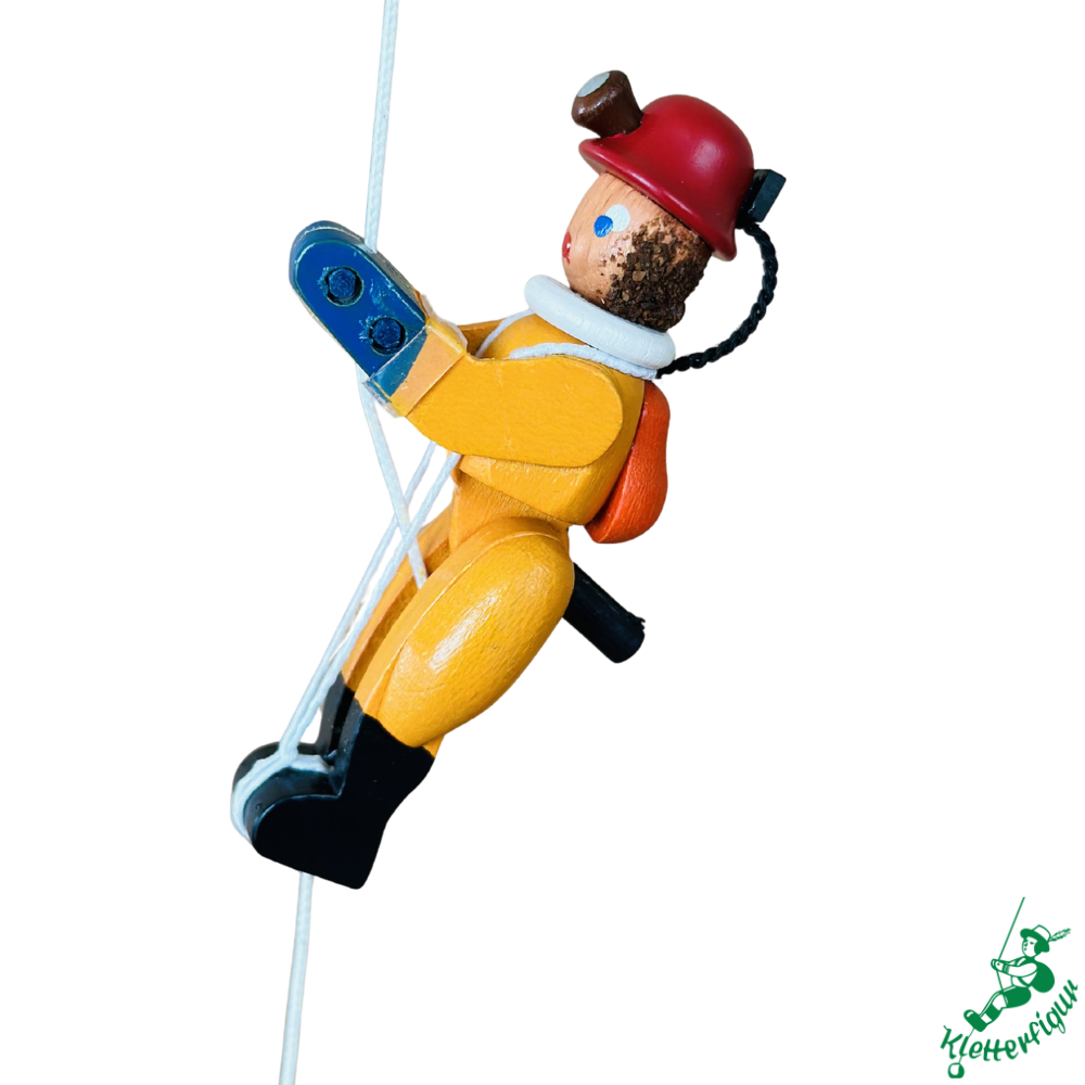 Climbing Figurine Speleologist