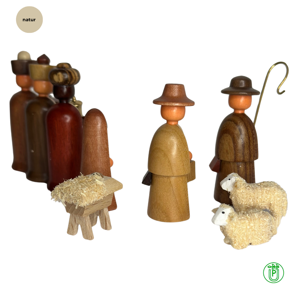 Nativity figures, 9-piece set