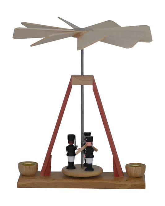 Miniaturpyramide mit Bergmannskapelle