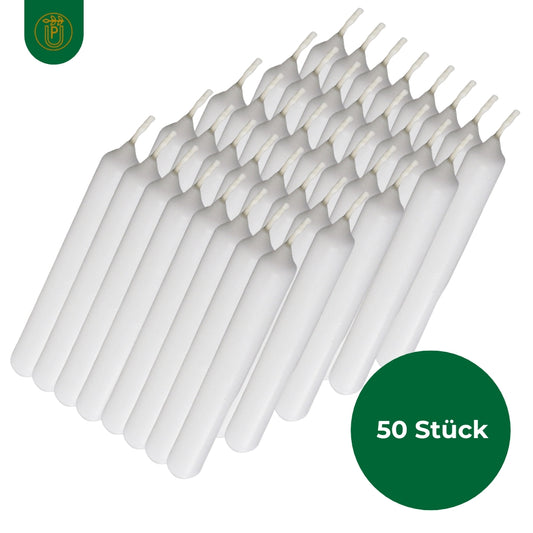Pyramid Candles 50 Pieces - Taper Candles for Pyramids | Ø = 14mm