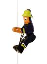 Kletterfigur Feuerwehrmann mit neuer Uniform